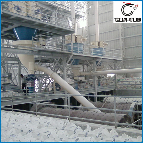 碳酸鈣球（qiú）磨分級生產線行（háng）業應用