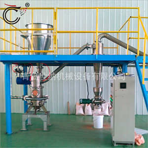  山東稀土拋光粉氣流（liú）粉碎分級生產（chǎn）線 